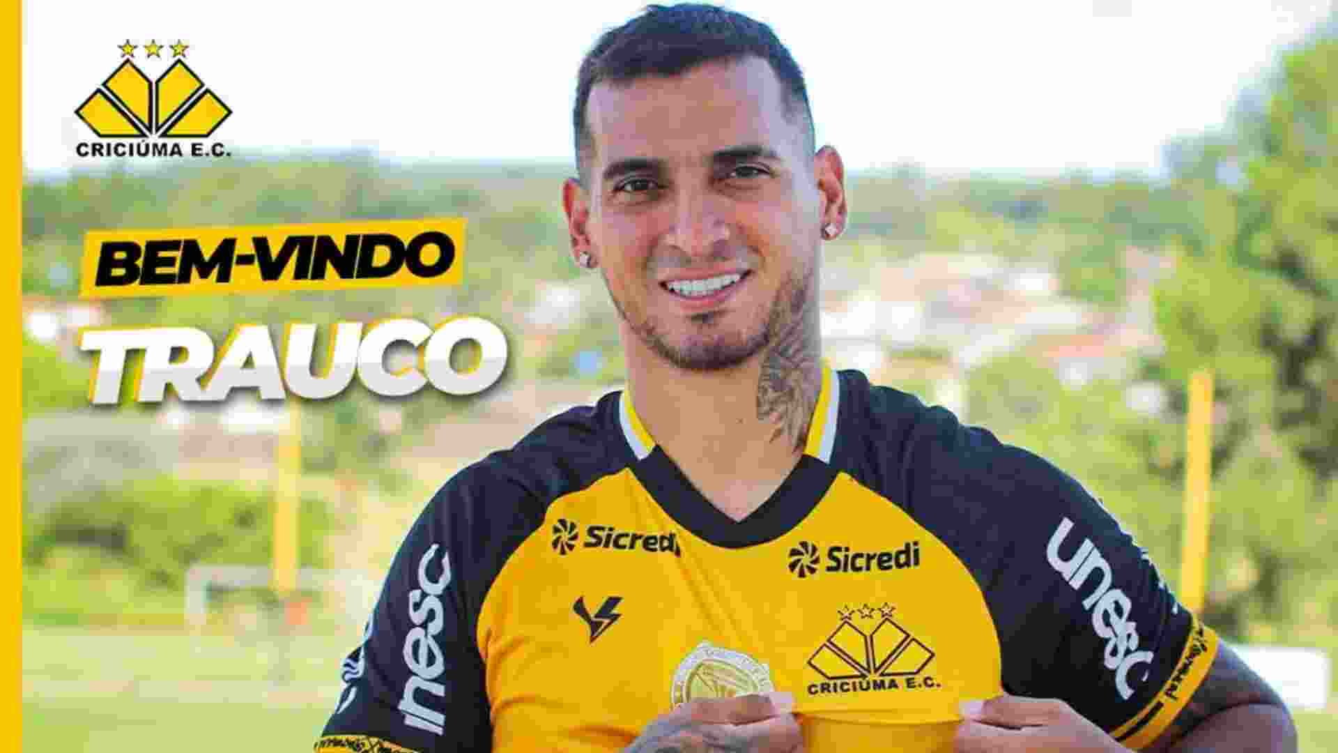 DE VOLTA AO BRASIL! TRAUCO EX-FLAMENGO É ANUNCIADO NO CRICIUMA